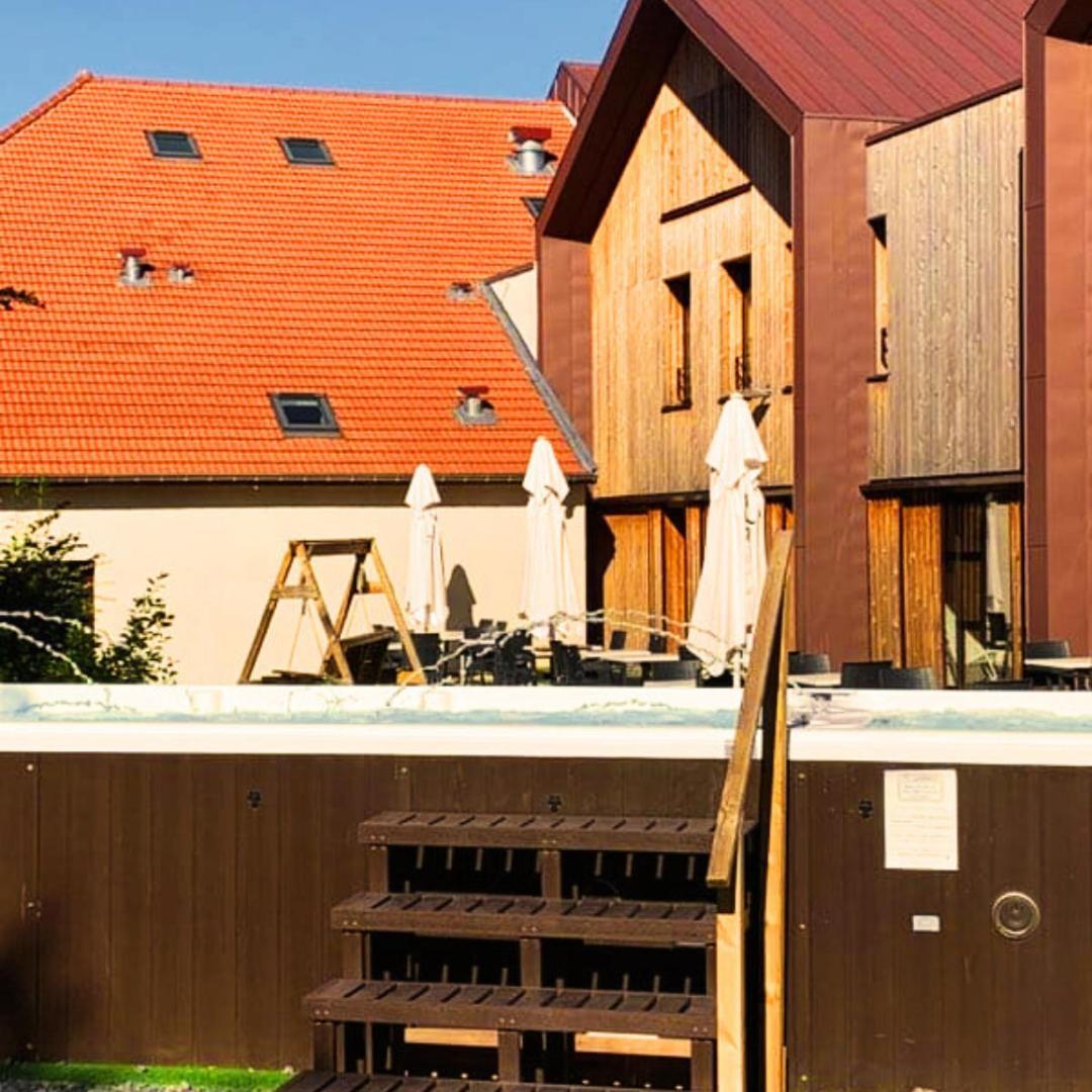 Logis Hôtel Altitude et Spa Pierre-Percée Exterior foto